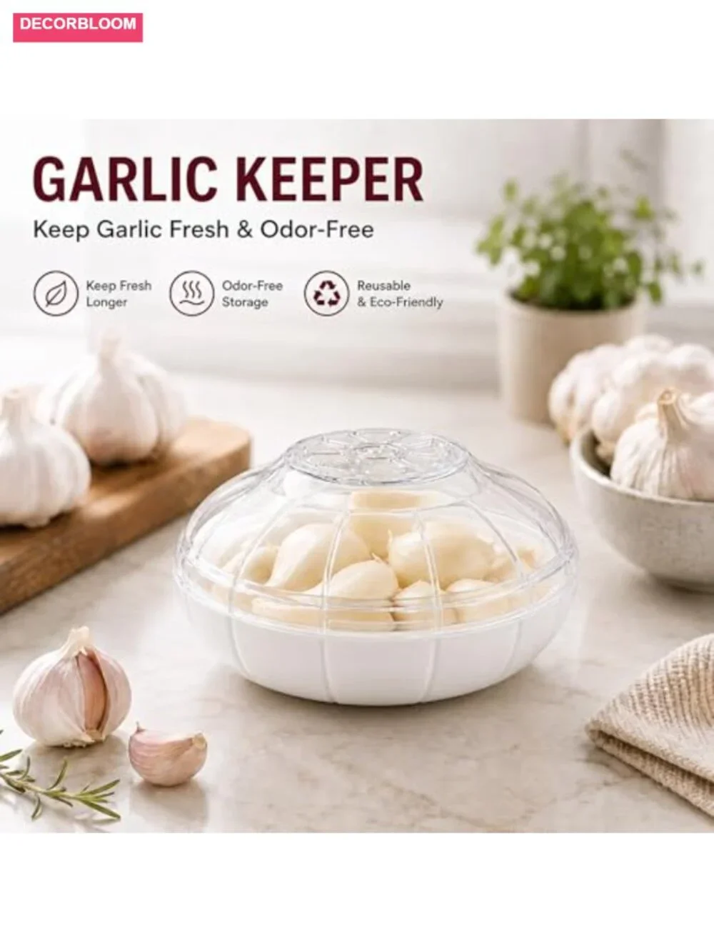 N/A keep garlic